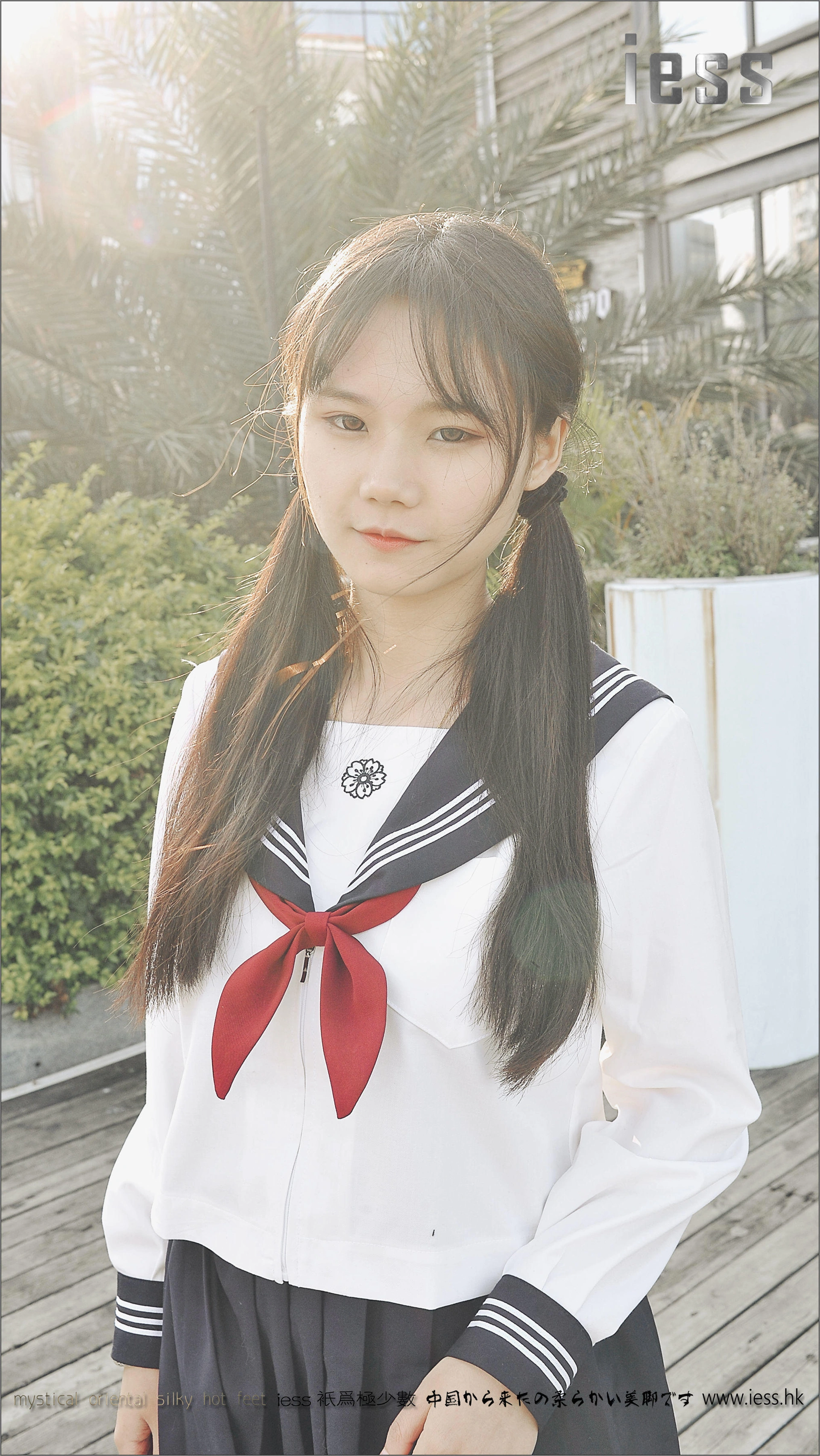 [IESS异思趣向] 2016.12.12 丝足便当041:琪琪 《制服系列之JK节选版》 1